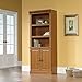 Sauder Orchard Hills Library With Doors, Carolina Oak finish