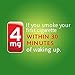 Nicorette Nicotine Gum Fresh Mint 4 milligram Stop Smoking Aid 100 count