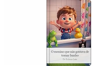 Livro O menino que não gostava de tomar banho