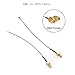 Crazepony Enhanced FPV Antenna Kit 5.8Ghz 14dBi Panel SMA Antenna 2.4GHz 3dBi SMA Antenna SMA to IPEX Cable for Hubsan H501S H107D H107D+