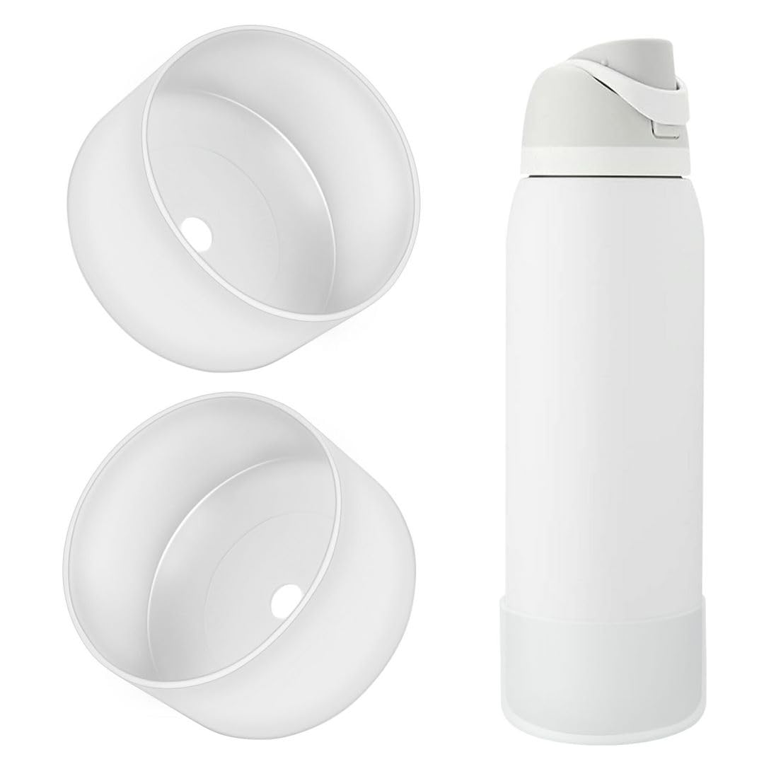 Photo 1 of BKBY 2PCS Silicone Water Bottle Boot, Compatible with Owala 24oz 32oz 40oz, Protective Anti-Scratch & Anti-Dent No Noise Sleeve Cover for FreeSip/Twist/Flip Water Bottles