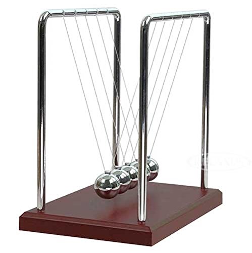 Newton s craddle classic desk accessory demonstrates newton s law…