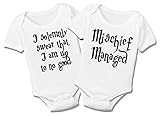 Marauder's Map Organic Cotton Twin Bodysuit Set