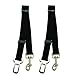 NAC&ZAC 2 Pack Adjustable Pet Seat Belt, Car Safety Harness for Pets