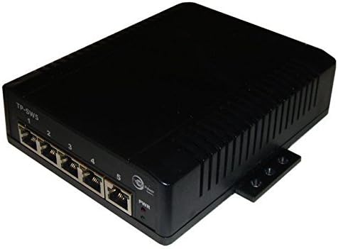 Tycon Systems TP-SW5G-NC 5 Port High Power Passive POE Gigabit Switch - 12-56V by Tycon Systems