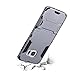 Galaxy S7 Edge Case, Pandawell™ [Heavy Duty] [Shock-Absorption] [Kickstand Feature] Hybrid Dual Layer Armor Defender Case Cover for Samsung Galaxy S7 Edge - Grey