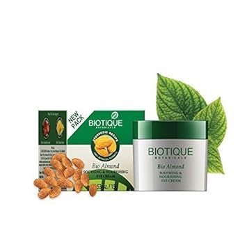 Biotique Almond Under Eye Cream For Dark Circles & Puffiness 15 g