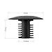 PartsSquare 10pcs Nylon Bumper Fender Liner Fastener Rivet Car Retainer Clips Push Type Clips Retainer Clamps Replacement for Jeep/Plymouth