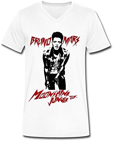 Bruno Moonshine Jungle Mars Tour Men's T Shirt,White