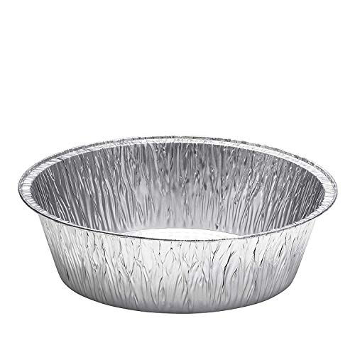 8-Inch Aluminum Dutch Oven Liner Pans (20 Count) Cake Pan and Extra Deep Aluminum Foil Pans for Baking and Camping - Thumbnail 5