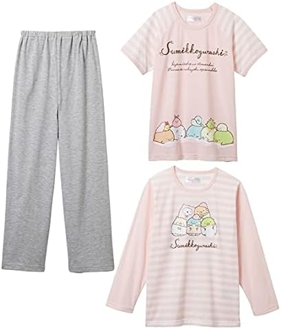 Amazon Co Jp Nissen ニッセン パジャマ すみっコぐらし パジャマ ルームウェア すみっコぐらし 2トップスパジャマ 女の子 子供服 ジュニア服 服 ファッション小物