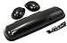 VMS RACING CAB ROOF Running Lights Markers 3 Piece Set COVERS with BASE Assembly in SMOKED Lenses CRL 264155BK (with Built-in LED Amber Bulbs) Compatible with CHEVY SILVERADO 1500 2500 3500 2002-2007