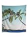 Shukqueen Tropical Palm Coconut Tree Nature Sea Ocean Hawaii Beach Scenic Tapestry Wall Hanging Summer Paradise Wall Decor Art for Living Room Bedroom Dorm Decoration 51
