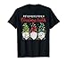 My Favorite Color Is Christmas Lights Three Gnomes T-Shirt