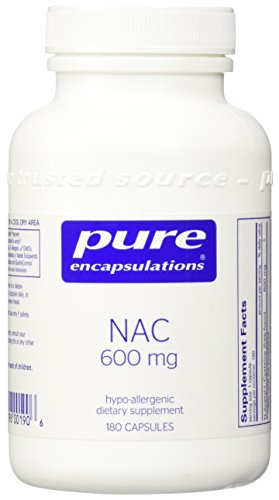 Pure Encapsulations - NAC 600mg 180 Veggie Capsules