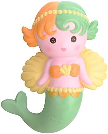 Oriker Squishy Angel Mermaid Slow Rising Scented Squishies Toy Collection 6.3'' High - Green
