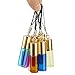 ESARORA Essential Oil Roller Bottles, 24 Pack 12 Color 5 ml Glass Roller Bottles with Stainless Steel Roller Balls and Golden Hanging Lids(3 Dropper, 6 Extra Roller Balls, 2 Bottle Opener Included)