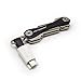 KeySmart - Compact Key Holder (2-8 Keys, Black)