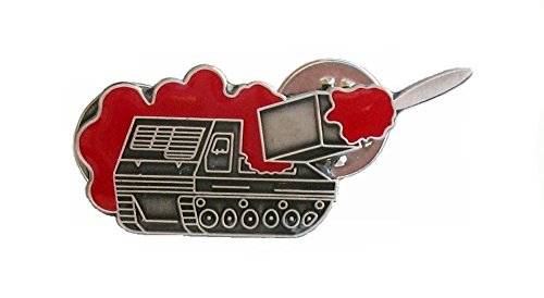 Israeli army IDF MLRS Multiple launch rocket system pin Israel badge