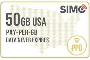SIMO Solis US Pay-Per-GB Card 50GB