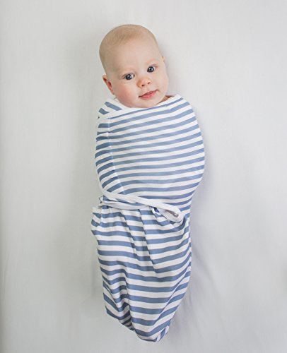 image for Amazing Baby Swaddle Blanket with Adjustable Wrap, Set of 3, Tiny Anch