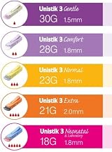 Unistik 3 Gentle Safety Lancets 100 Pack - Brand New view 7