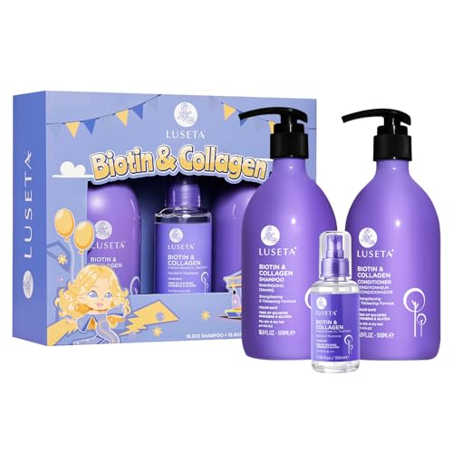 Luseta Biotin Trio Hair Care Set Moisturizing Shampoo and Cond... 41Ky2ymlM5L