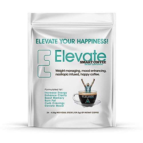 ELEVACITY Elevate Smart Coffee Individual serving stick packs 24