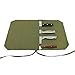 HERSENT Chef's Knife Roll Bag,Portable Travel Chef Knife Case Carrier Storage Bag with 4 Slots Best Gift for Pro Chef or Culinary Enthusiasts Men Women