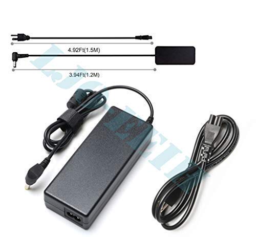 Laptop/Norkbook Adapters Charger for Toshiba Satellite C655 C655D C675 C850 C855 C855D C875 C50 C55 C55D C55DT C55T C75 C75D L50 L55 L55D; PA3714U-1ACA PA5035U-1ACA PA3917U-1ACA Power Supply Cord - Thumbnail 5