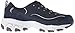 Skechers Sport Women's D'Lites Integrity Fashion Sneaker,Navy/White,8 M US