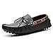 SUNROLAN Men's Fashion PU Leather Dress Casual Driving Moccasins Loafers Shoes