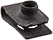 Small Parts 138332003 Steel Tapped-Hole U-Style Clip-On Nut, Plain Finish, 1/4