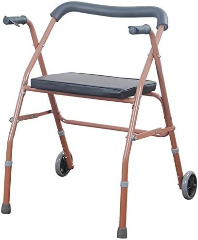 Cozyhome Bestone Rollator Walker with 2 Wheels, Folding Walker for Seniors