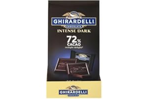 Ghirardelli Chocolate Intense Night 72% Cacao, 7.1 Oz. (1 Pack)