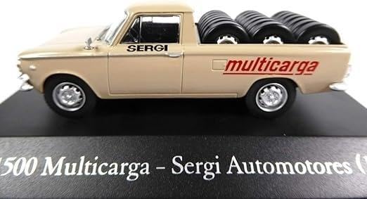 OPO 10 - Fiat 1500 Multicarga Sergi Automotores 1965 Collection wagons from Argentina 1/43 (SA23)