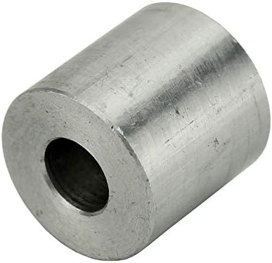 Pack of 5 Spacer Sleeve for M4 Blank Aluminium ad10xid4,2xl15 mm (E702423) Moebus Steel Design