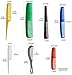 American Comb Hair Combs Set, 45 Pieces, Multiple Colors, Made in USA