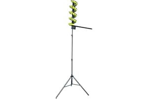 YUEWO Electric Tennis Ball Dropping Machine Tennis Ball Feeder Tennis Machine Lightweight Tennis Serving Machine Frequency Adjustable for Pickleballs & Red Tennis Balls