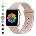UPOLS Compatible with Apple Watch Band 38mm 42mm 40mm 44mm Sport Band, Silicone Sport