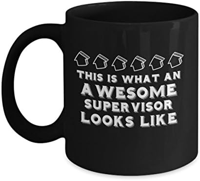 Funny AWESOME SUPERVISOR Mug-Unique Coffee/Tea Cup-Perfect Gift Idea for Family and Friends