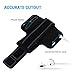 6 Plus Armband,iPhone 6 Plus Armband - Emixc Water Resistant Key Holder for iPhone 6S Plus (5.5 Inch) Galaxy S7/S6/S5/Note 4 Bundle Screen Protector Running Exercise - Black