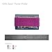 GRIFITI Band Joes Landscape Front Wide Pocket Wallet Slim Profile Colorful Rubber Silicone Improved Broccoli Siliconeband Grip Credit Card License Cash Strap Strong Money Holder (Black)