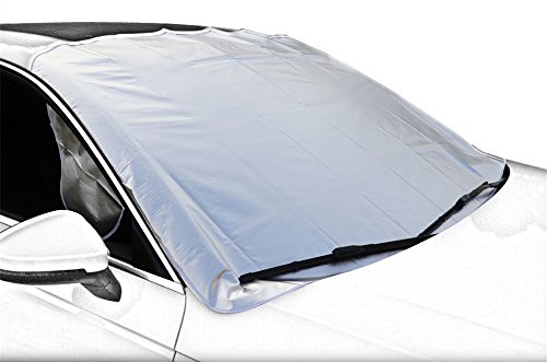 Car Snow Cover,Windshield Snow Cover,Frost Car Windshield Snow Cover,Frost Guard Protector,Ice Cover,Ultra Durable Weatherproof Design,for Most Cars/SUV, NO PAINT SCRATCHING HOOD MAGNETS