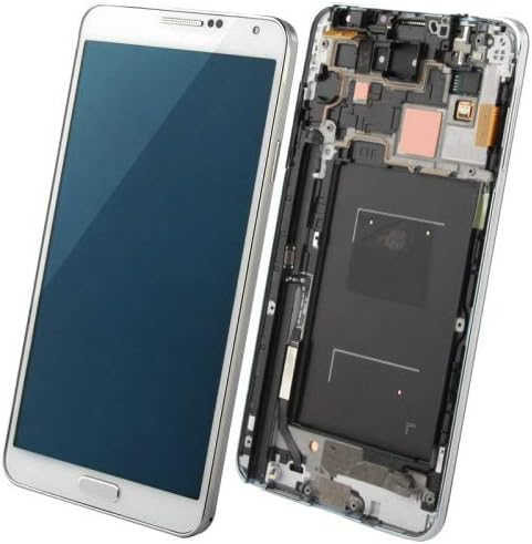 LCD screen PH 3 in 1 Original LCD + Frame +Touch Pad for Galaxy Note III / N9005, 4G LTE(White) Screen assembly (Color : White)
