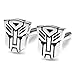 Pensee Transformer Autobot Cufflinks for Men with Gift Box