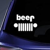 Jeep Funny Beer Sticker Decal Notebook Car Laptop 6