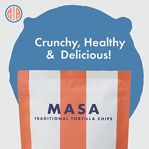 MASA Seed Oil Free Tortilla Chips (Pack of 2, 5 oz) Gluten Free