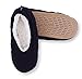 Pembrook Ladies Cable Knit Slippers – Ballet Style with Non-Skid Sole - Plush Slip On House Slippers for Adults, Women, Girls