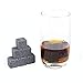 Whiskey Stones Set, Whisky Rocks - 9 Handcrafted Premium Chilling Stones - Whiskey Ice Cubes